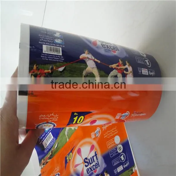 Custom Printed Detergent Washing Powder Sachet Bag Powder Packaging Film Plastic Rolls photo-6