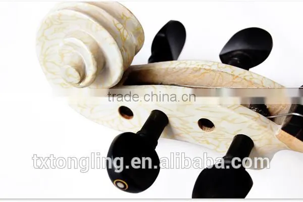 Beginner White Violin Professional TL-1304 photo-2