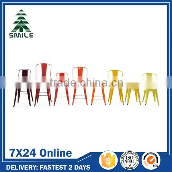 Wholesale Colors Metal Dining Chairs for Sale photo-3