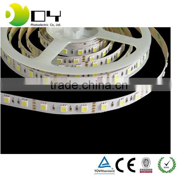 2016 China Supplier Waterproof 5050 24v Led Strip 5m/roll in Stock Warm White photo-3