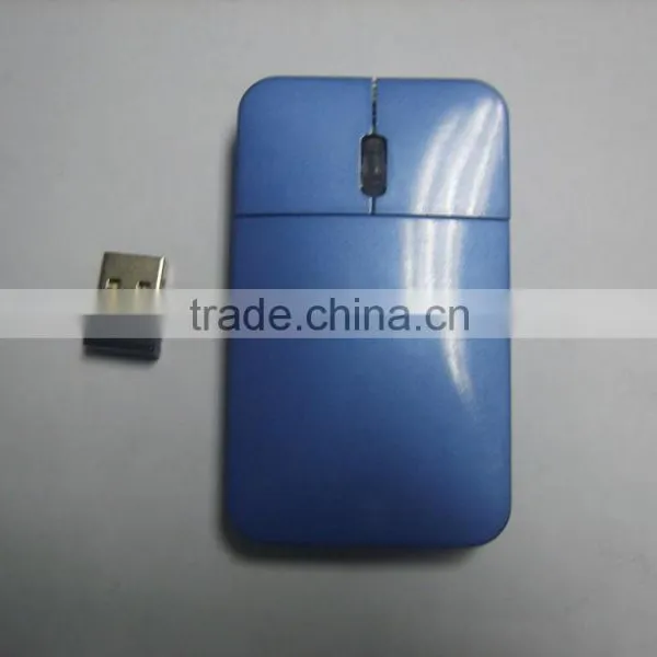 2.4G Wireless Gift Mouse Super Slim Flat Rechargeable Mouse With Mini Receiver for Computer photo-2