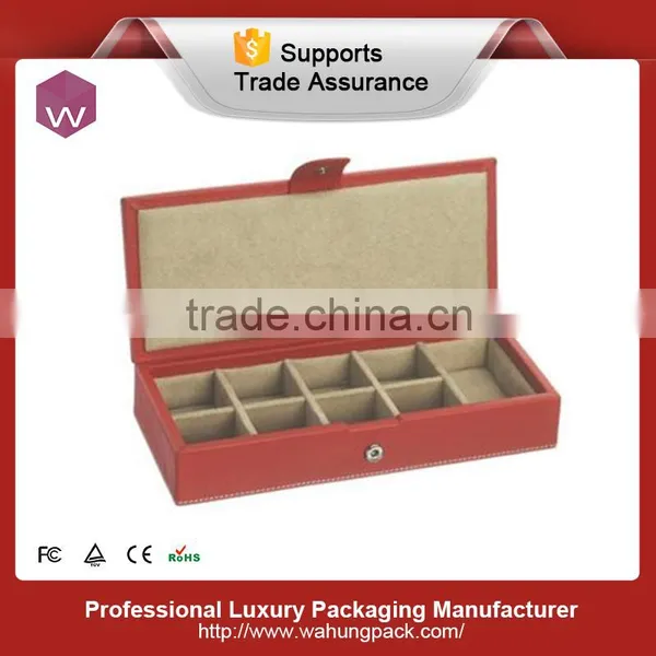 Leather Watch and Cufflink Box Leather photo-2