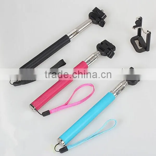 Extendable Self Portrait Selfie Handheld Stick Monopod Holder for Camera Phone photo-1