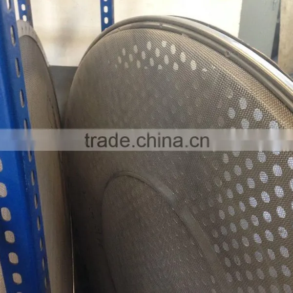 Fine Powder Sunflower Oil Rotary Screen photo-2