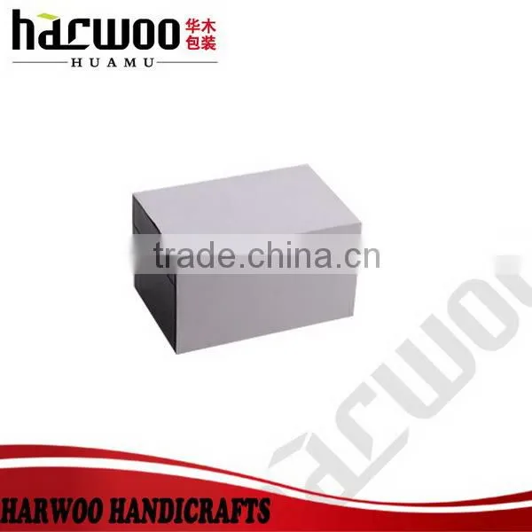 Square Fancy Leather Black Paper Gift Boxes photo-5