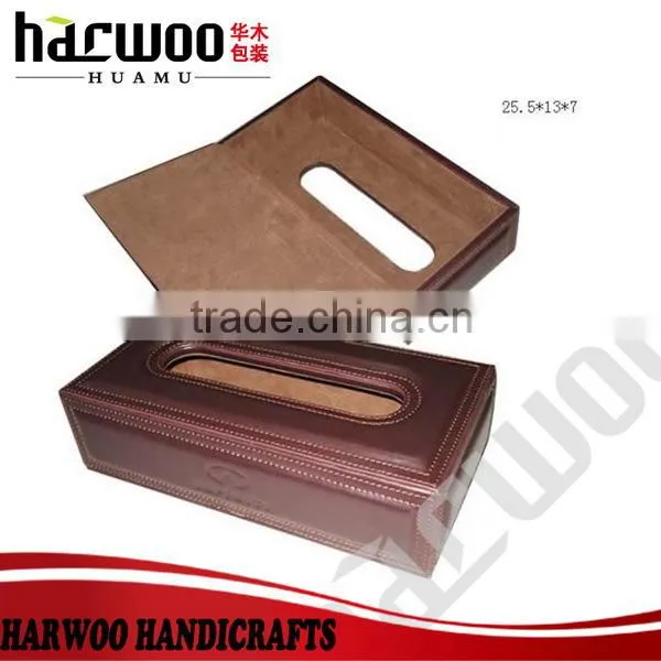 Light Wood Cheap Simply Tissue Box photo-3