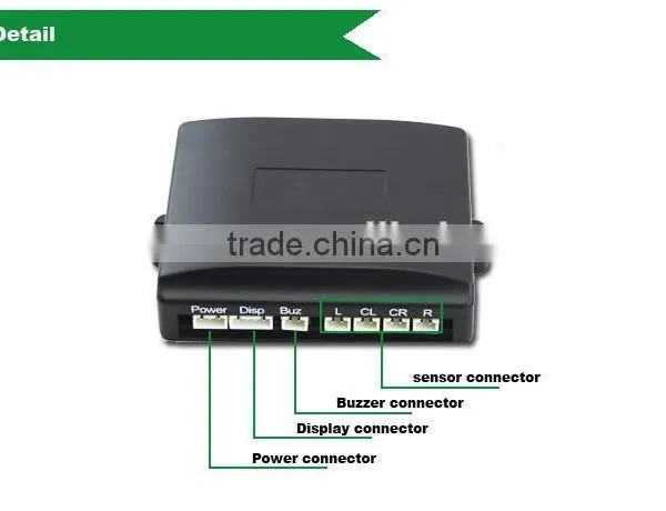 Voice Bibi Alarm 12v Car Sensors Parking Car Parking System photo-5