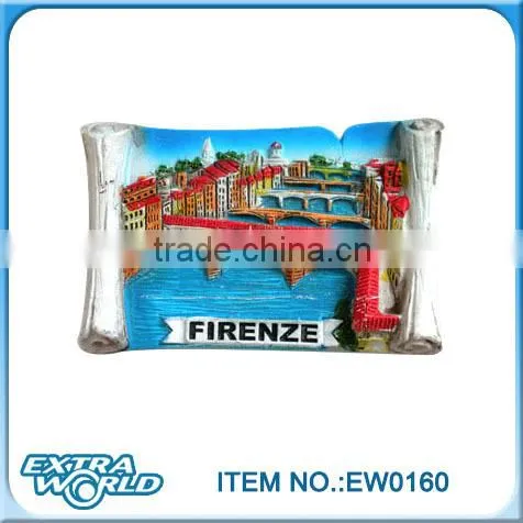 Barcelona Resin Fridge Magnet With Rubber Back Magnet photo-5