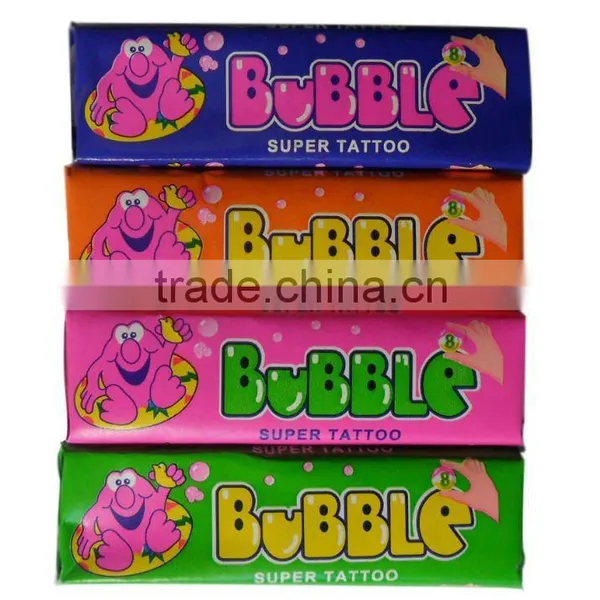 Super Tattoo Bubble Gum