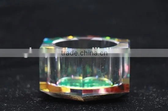 Transparent Crystal Glass Bowls With Lid Kitchen Decoration photo-4