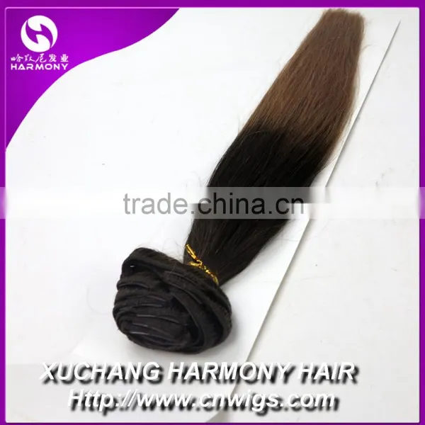 Harmony 120g Human Hair With Clip in Hair Extensions, More Colors on Stock photo-5