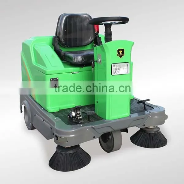 Rechargeable Mini Road Sweeper Road Sweeping Vehicle DQS12 photo-6