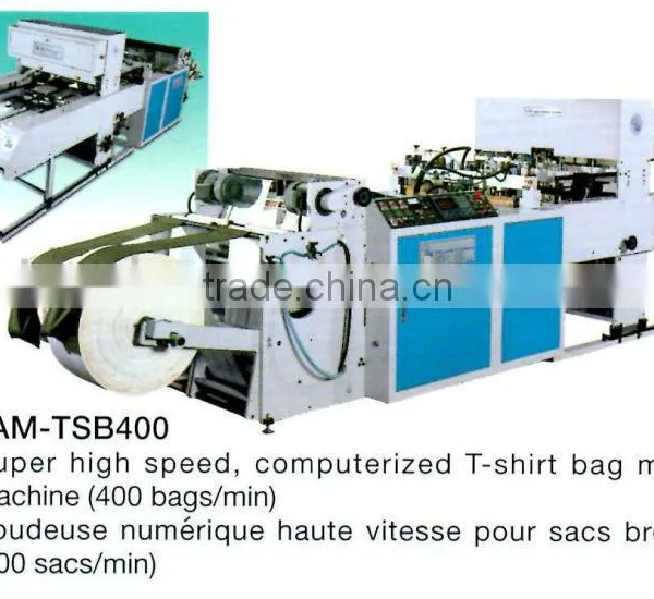 Automatic T-Shirt Bag Making Machine