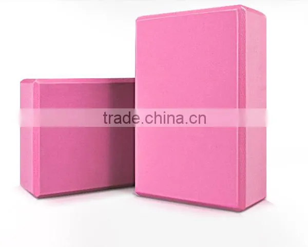 Wholesale Customized Sports Brick Colorful Eva Yoga Blocks
