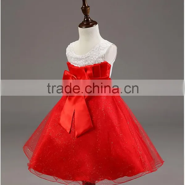 New Design Wholesale Kids Vintage Style Princess Party Dress Fancy Dresses for Girls TR-WS24 photo-3