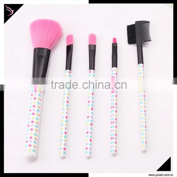 5pcs Personalized Multifunction Makeup Brush Set photo-3