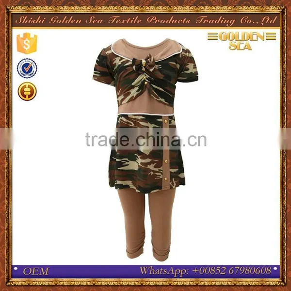 2016 Printed Turkish Middle East Kids Wholesale Designer Clothing