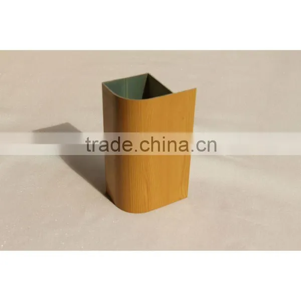 Simulated Wooden Grain Aluminum Profile