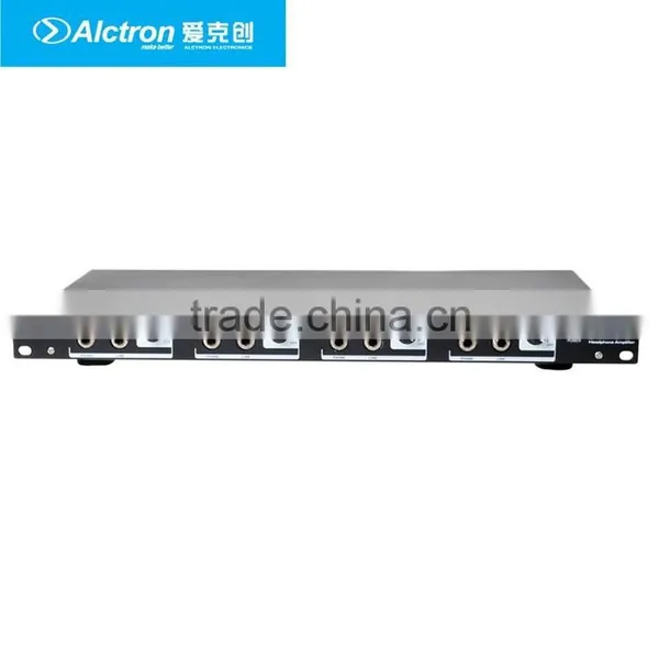 Alctron H4 Professional High-power 4 Channel Headphone Preamplifier, Headphone Amplifier,Pro Line Distribution System photo-3