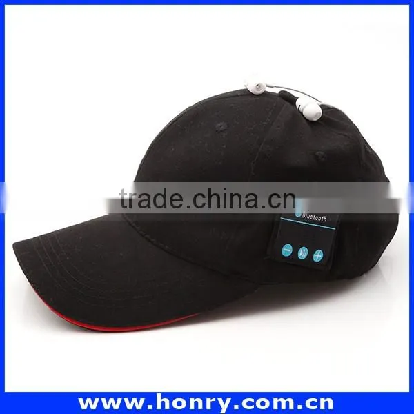 Free Sample Sport Bluetooth Headphone Hat for Samsung Smartphones