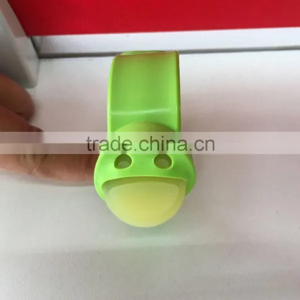 Cartoon Baby Slap Bracelet Repel Mosquito Band photo-3