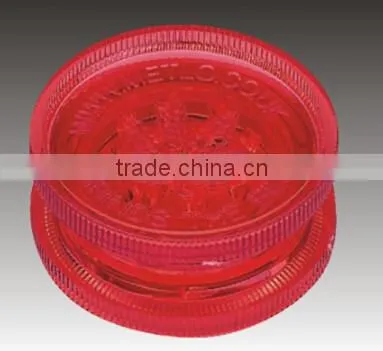 Herb Grinder, Tobacco Grinder in 2 Layers, Cheap Plastic Grinder, Diameter 53mm photo-2