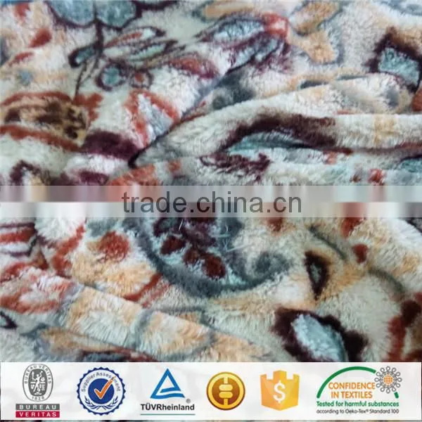 2015 Polyester Fashion Print pv Fabric photo-3