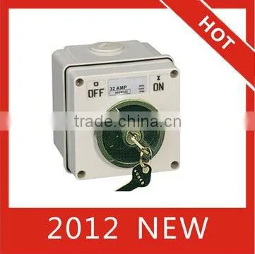 Changeover and reversing switches box