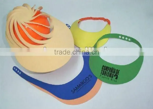 Rubber foam visor