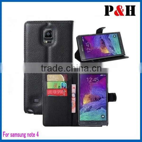 Hot Sale pu Leather Case for SamSung Galaxy Note4 photo-6
