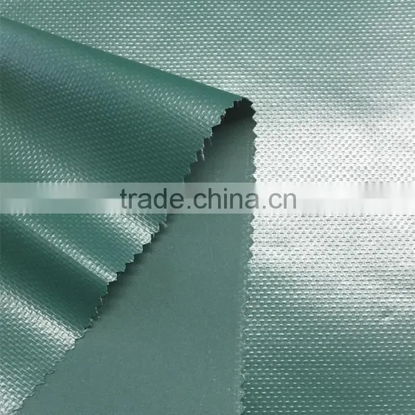 Eco-friendly Cold Posted 0.58mm Green 500D PVC Tarpaulin/500D uv Resistance Pvc Tarpaulin for Tent Bag/