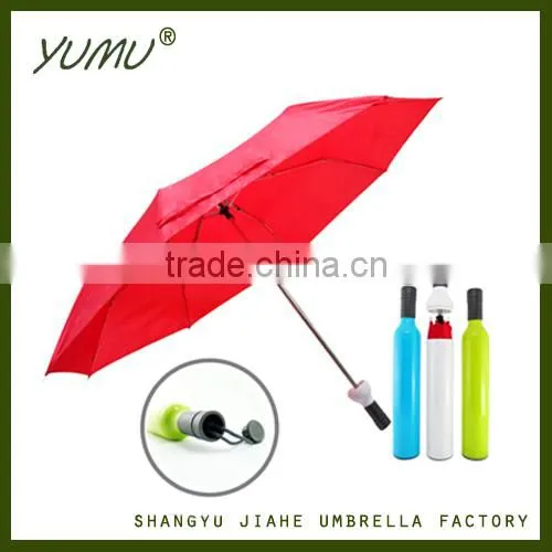 Logo Print Custom Wine Bottle Umbrella photo-5