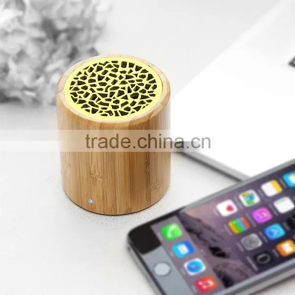 Eco-friendly Bamboo Bluetooth Speaker photo-2
