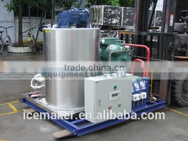Easy Operated Flake Ice Making With Air Cooled photo-5