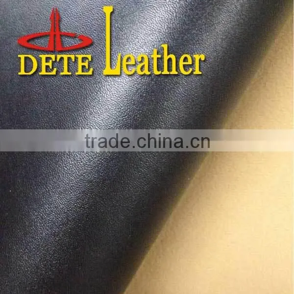 Raw Material for Shoe Making High Quality Boots Synthetic Leather With Flocking Leather Backing