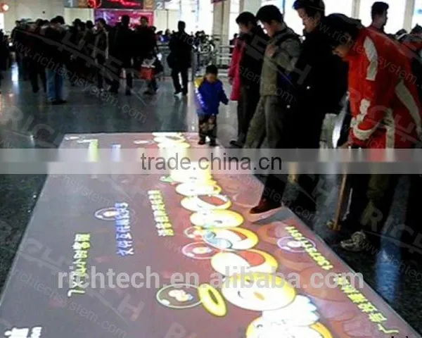 Hot Sale! RichTech Interactive Outdoor Wall Projectors Interactive Floor System for Display photo-4