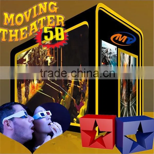 2015 New Amazing 5d Cinema Movie Simulator Mobile 5d 7d 9d Cinema Truck photo-5