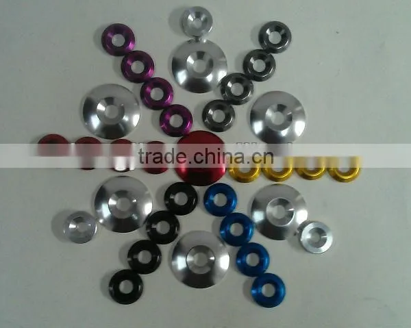 flat fasteners aluminum conical spring washer