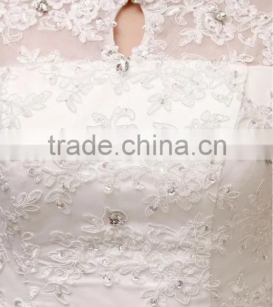 Wedding Dress Floor-Length Sleeveless Natural Lace Up Multi Sizes More Color Simple Wedding Dresses Quality Choice photo-5