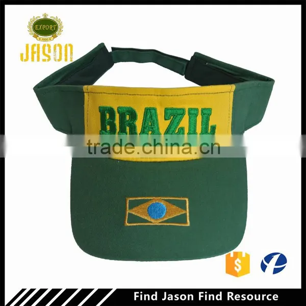 Wholesale Promotional Sun Visor Cap With Embroidry Logo