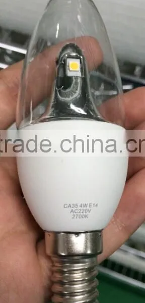 TIWIN 4W LED Candle 4000K Flameless White Body With CE,RoHS&TUV Certification photo-5