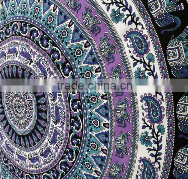 Elephant Mandala Tapestry Indian Tapestry Bedspread Bohemian Hippie Tapestry Beach Throw Indian Mandala Tapestry Wall Hanging photo-4