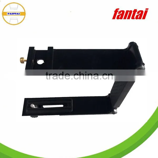 Adjustable High Quality Aluminum Flash Bracket For Video Camera,180 Degree Metal Flash Light Stand Bracket photo-3