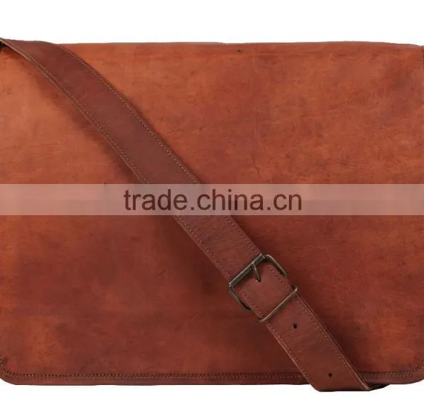 HandMade Vintage Leather Messenger Bags Cross Body Bag photo-5