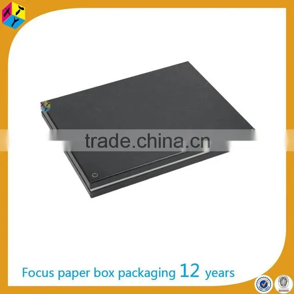 Plain Packaging Cardboard Matte Black Boxes for Garment photo-3