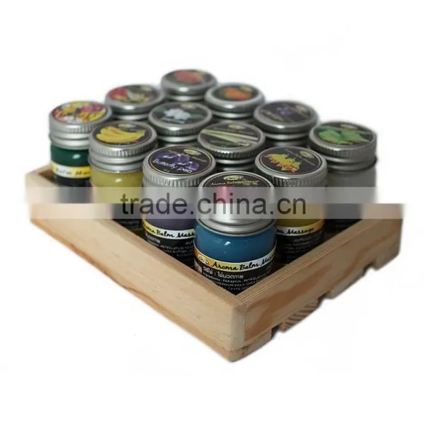 Thai Herbal Massage Balm Pain Relief Cream X12 Different Aroma