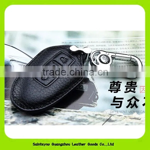 16673 Made in China Real Leather Compact Key Holder photo-4