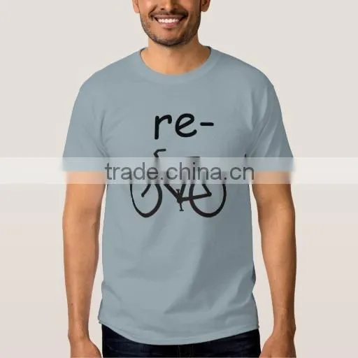 ECO Friendly Recycle Upcycle Men Women T-shirts With Customized Logo and Designs
