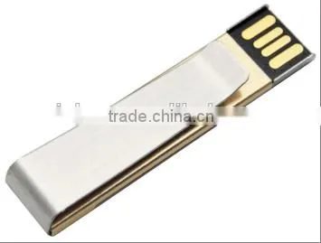 Metal Clip Usb Flash 8GB, Promotional Mini Clip Usb Stick, Laser Engraving Logo Money Clip Usb photo-2