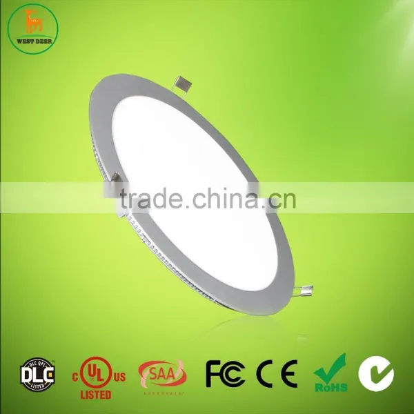 Shenzhen Golden Supplier Ultra Slim Beautiful Framework of 5' Round Led Panel Light With Ul/cul Approved photo-3